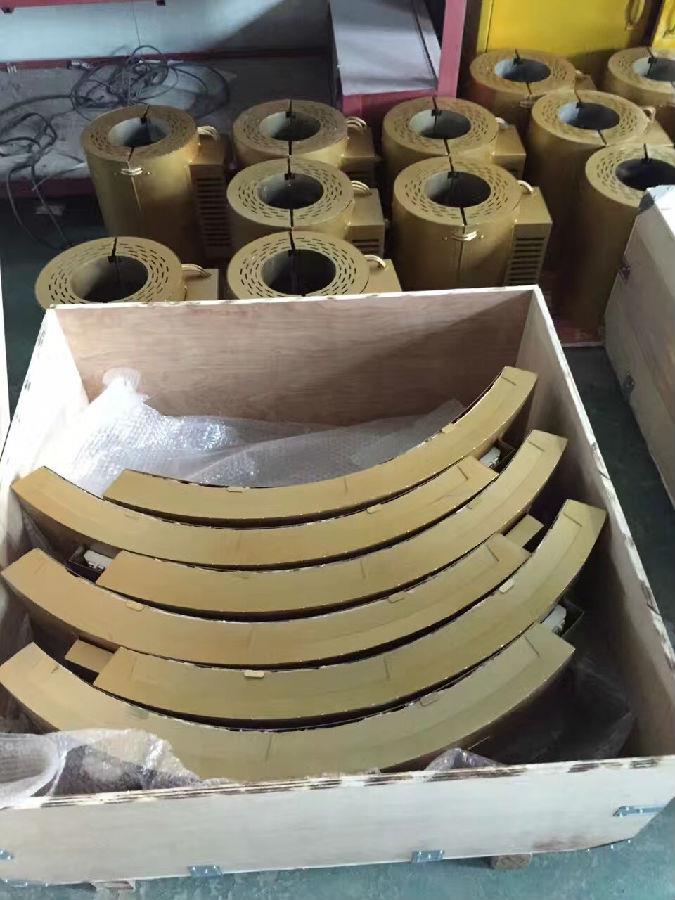 IR band heaters shipment