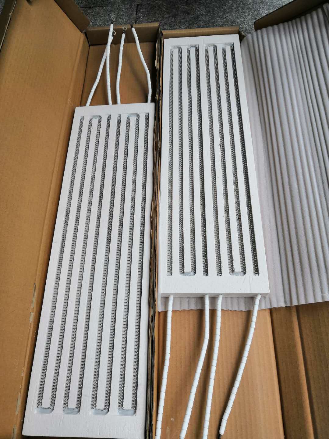 ceramic fiber heater samples