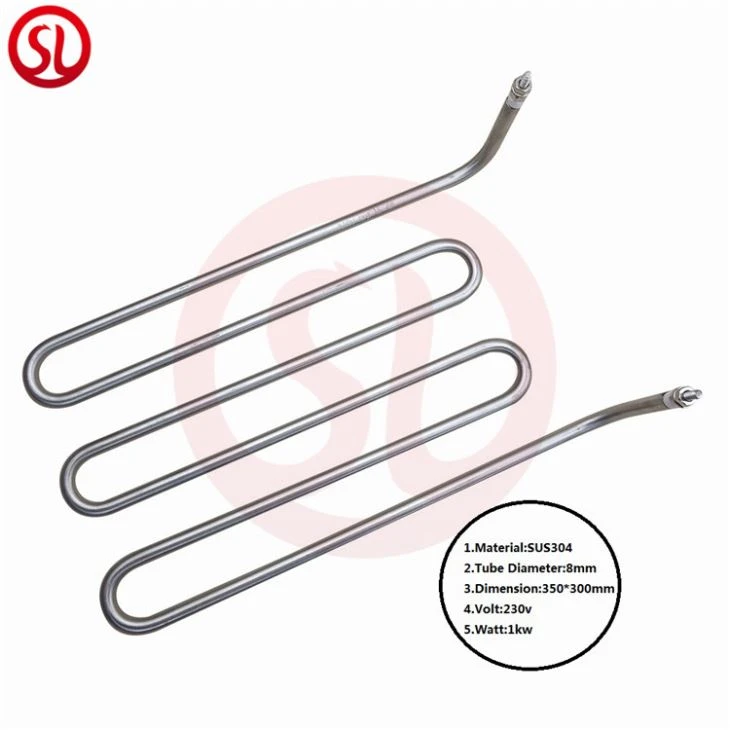 230v 1kw Stainless Steel Tubular Air Heater-3