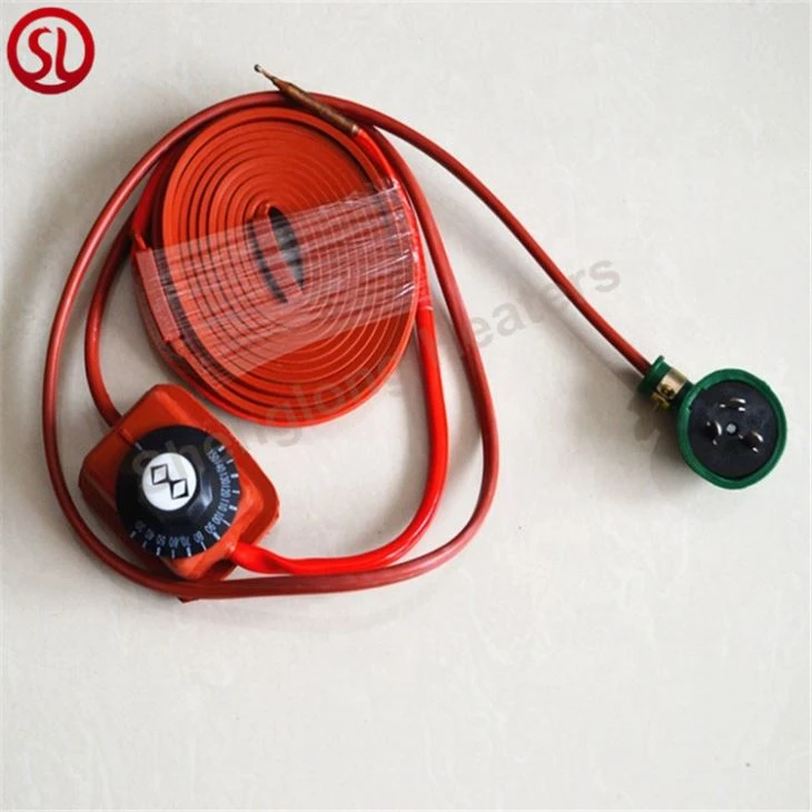 Low Watt Freezer Defrost Flexible Silicon Strip Heater-3