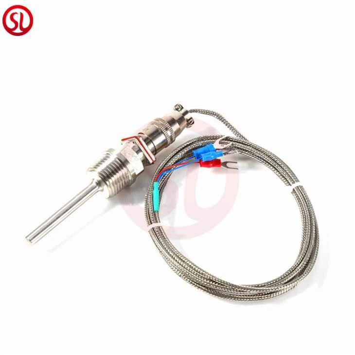 RTD PT100 Temperature Sensor  NPT Threads Thermocouple