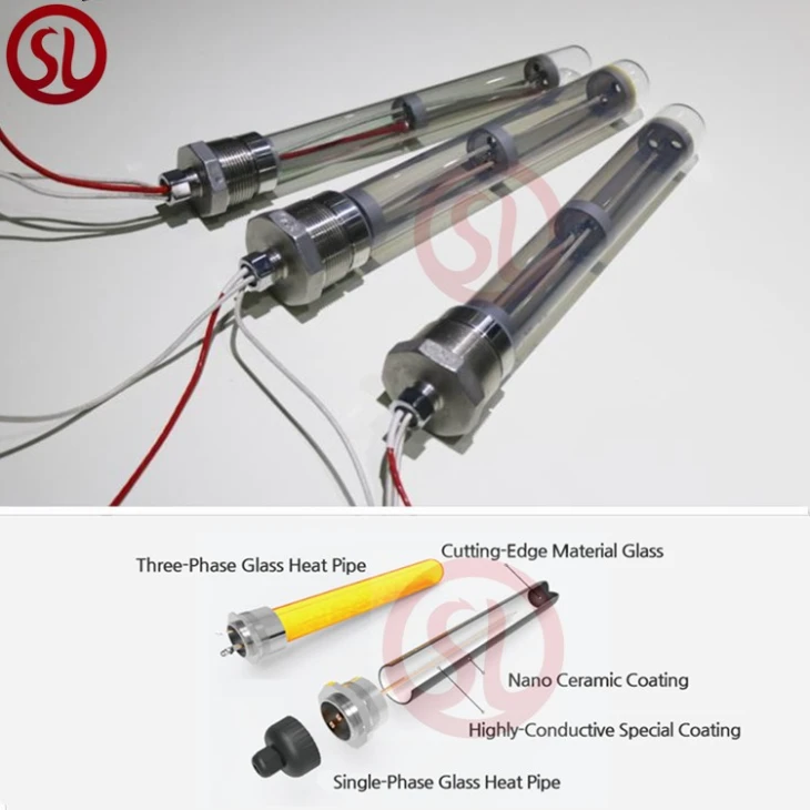Anti-scaling Energy Saving Safe Immersion Water Heater Nano Heating Tube