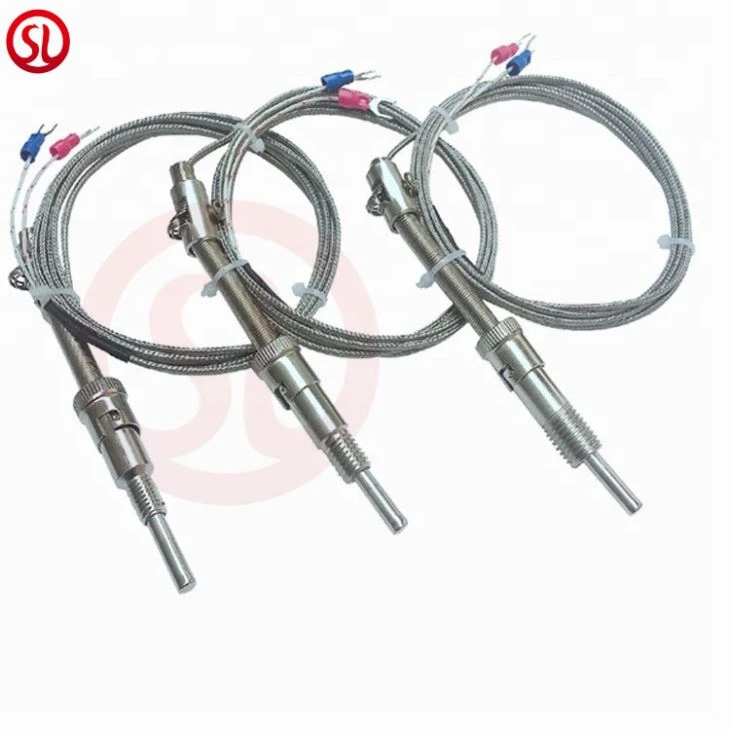 Bayonet Style Thermocouples With Stainless Steel Cable