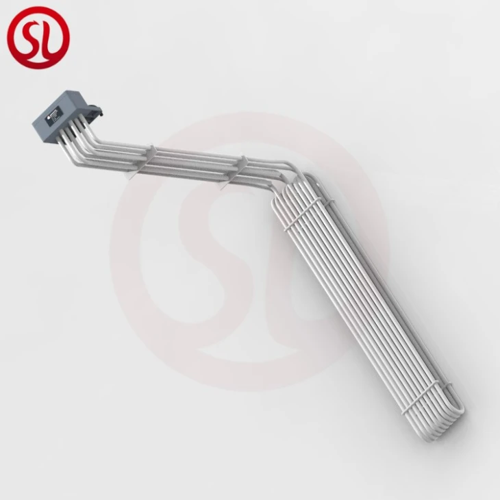 L Shaped Stainless Steel Teflon PTFE Immersion Heater