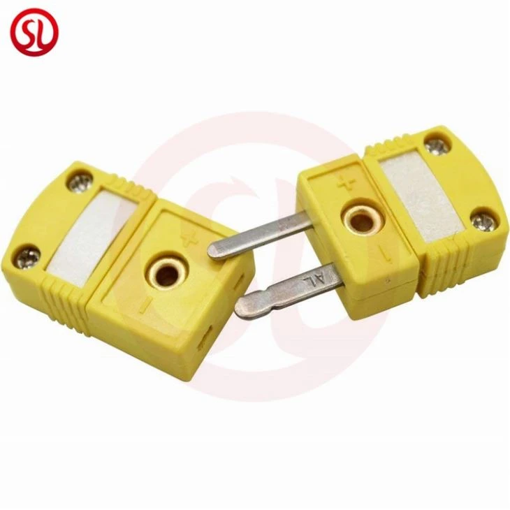 Miniature Thermocouple Connector Plug Type K