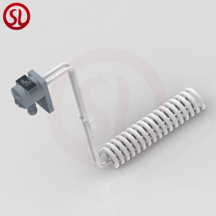 Sprial Z-shaped PTFE Teflon Coated Immersion Heater