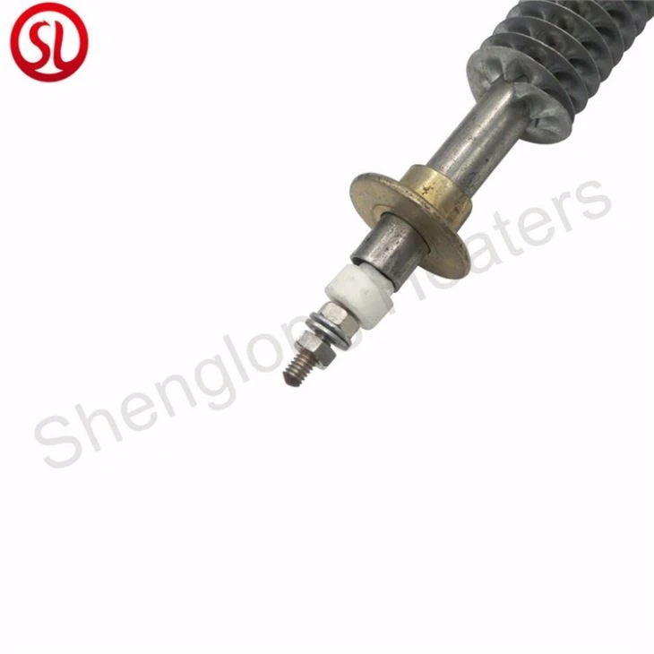 Straight Finned Air Tubular Heater Element For Load Bank