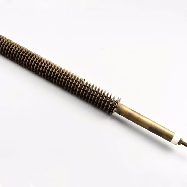 Straight Finned Air Tubular Heater Element For Load Bank