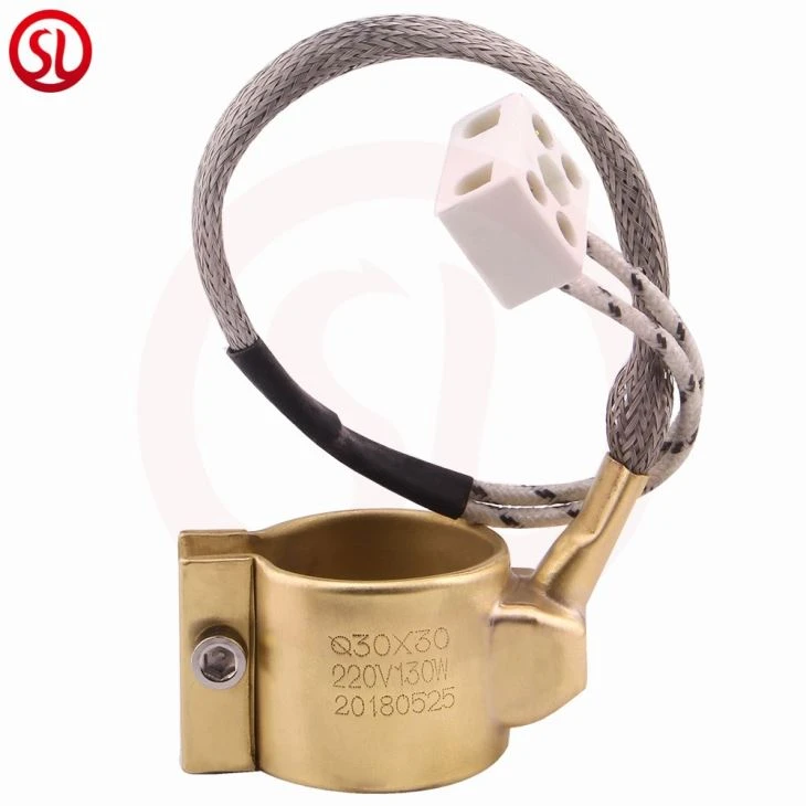 220v 130w Brass Nozzle Band Heater