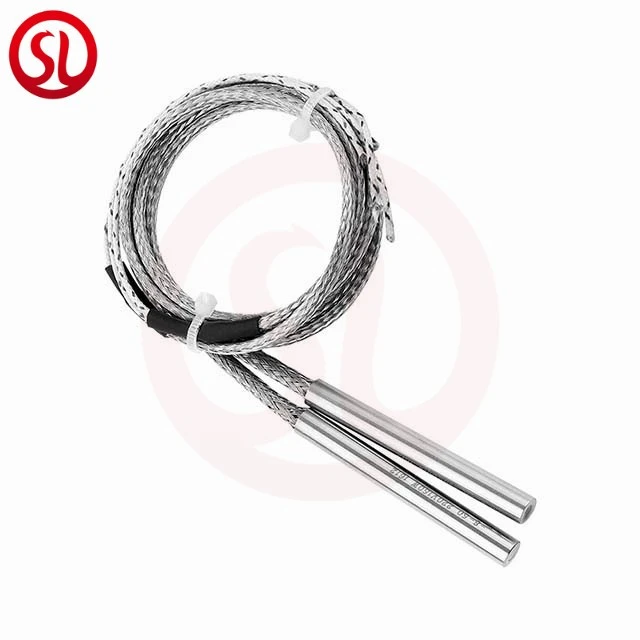 Diameter 3mm Cartridge Heater Electric Heater With Stainless Steel Hose