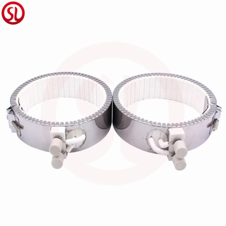 High Temperature Industrial Electric Barrel Ceramic Band Heater Extruder